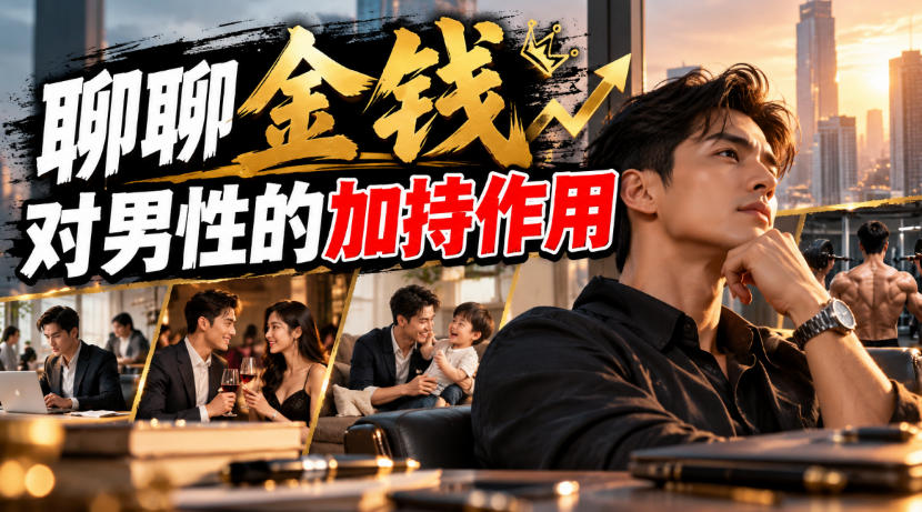 某公众号付费文章:聊聊金钱对男性的加持作用-鑫梵淘轻创网