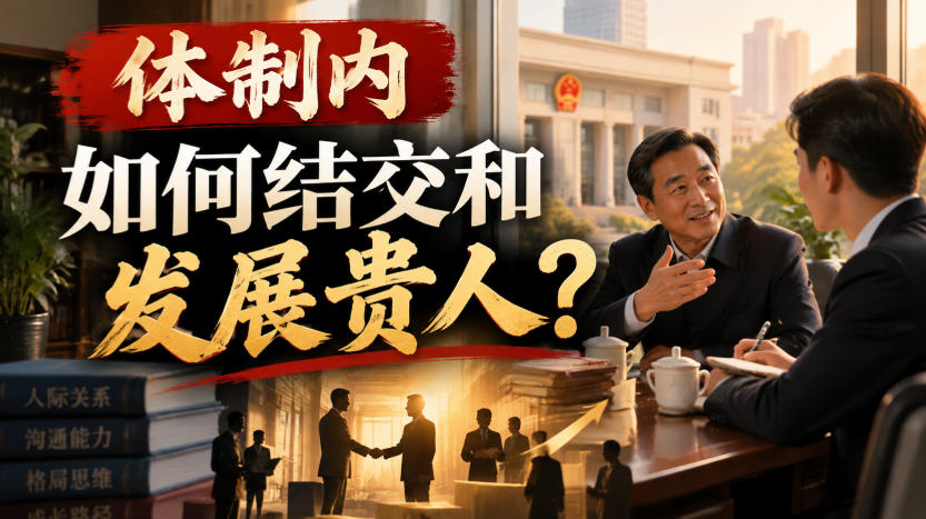 某公众号付费文章：体制内，如何结交和发展贵人?-鑫梵淘轻创网