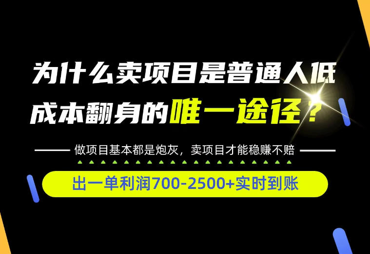 普通人如何靠互联网賺取自己的第一桶金！全类目实操型教学，看完你全都懂了！【揭秘】-鑫梵淘轻创网