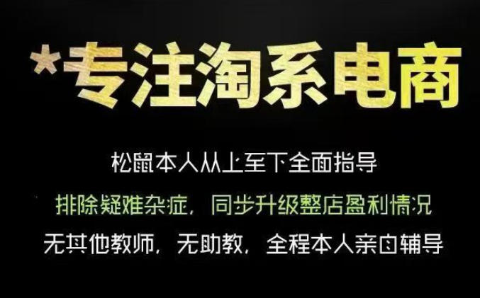 松鼠会电商VIP课程，从基础布局到高阶优化，助你掌握淘宝运营逻辑，提升店铺流量与转化(更新1015)-鑫梵淘轻创网