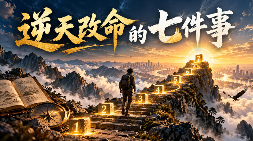 付费文章:逆天改命的七件事-鑫梵淘轻创网