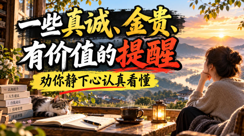 付费文章：一些真诚、金贵、有价值的提醒，劝你静下心认真看懂-鑫梵淘轻创网